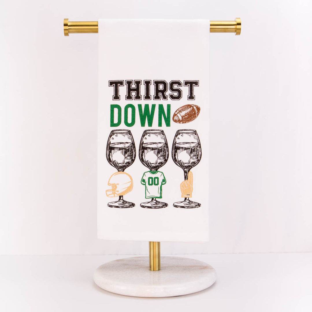 Thirst Down Tea Towel
