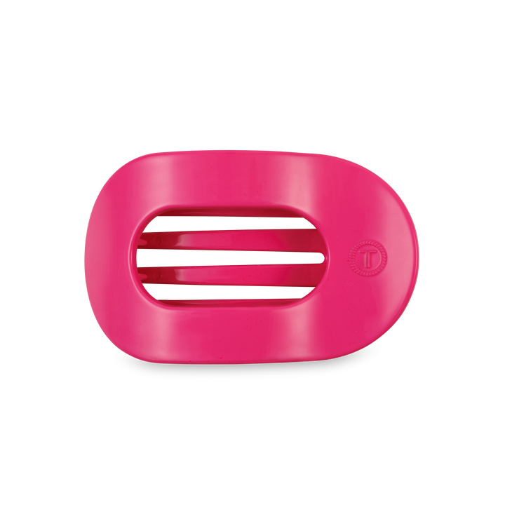 Flat Round Hair Clip | Medium | Tropical Punch