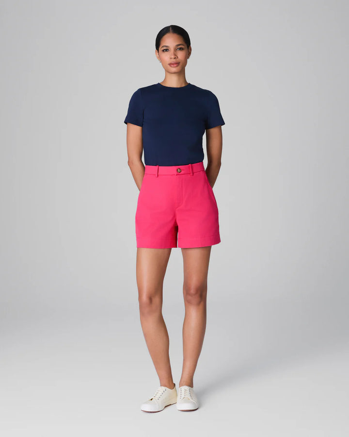 Spanx: SPANXsupersmooth™ Stretch Twill Short, 5" - TULIP