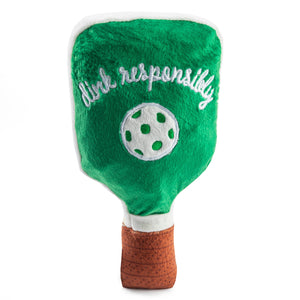 Green Stripe Pickleball Paddle by Haute Diggity Dog
