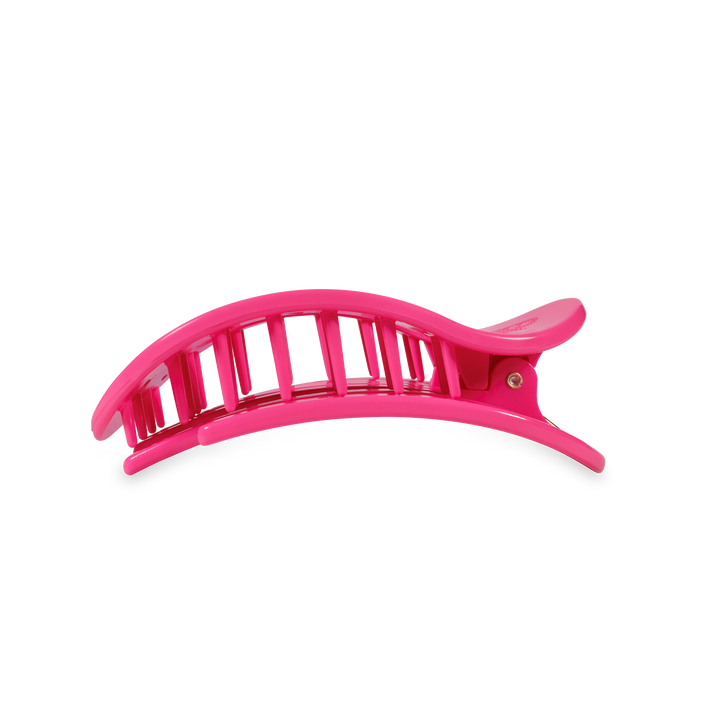 Flat Round Hair Clip | Medium | Tropical Punch