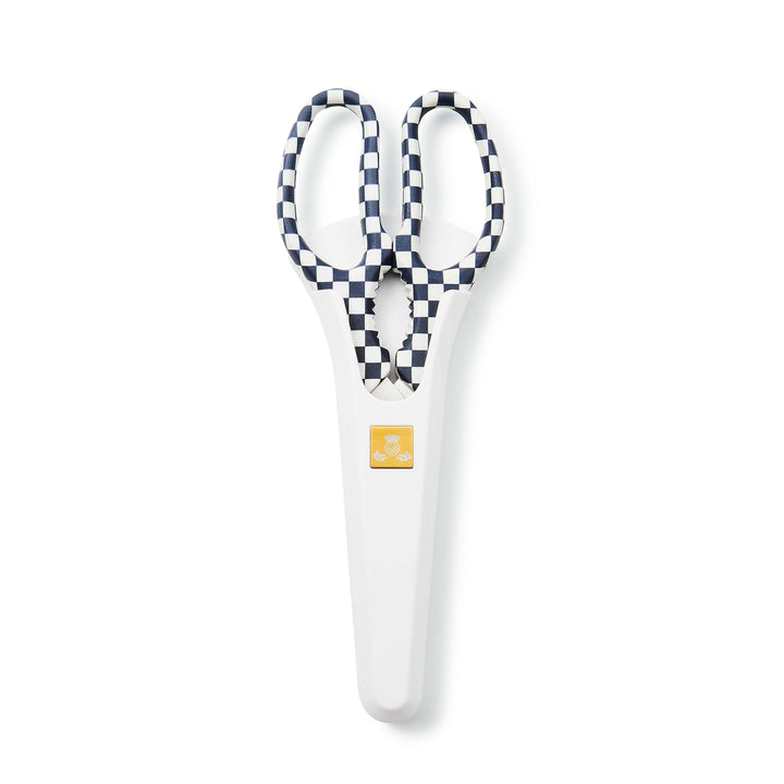 MacKenzie Childs: Black & White Check Kitchen Shears