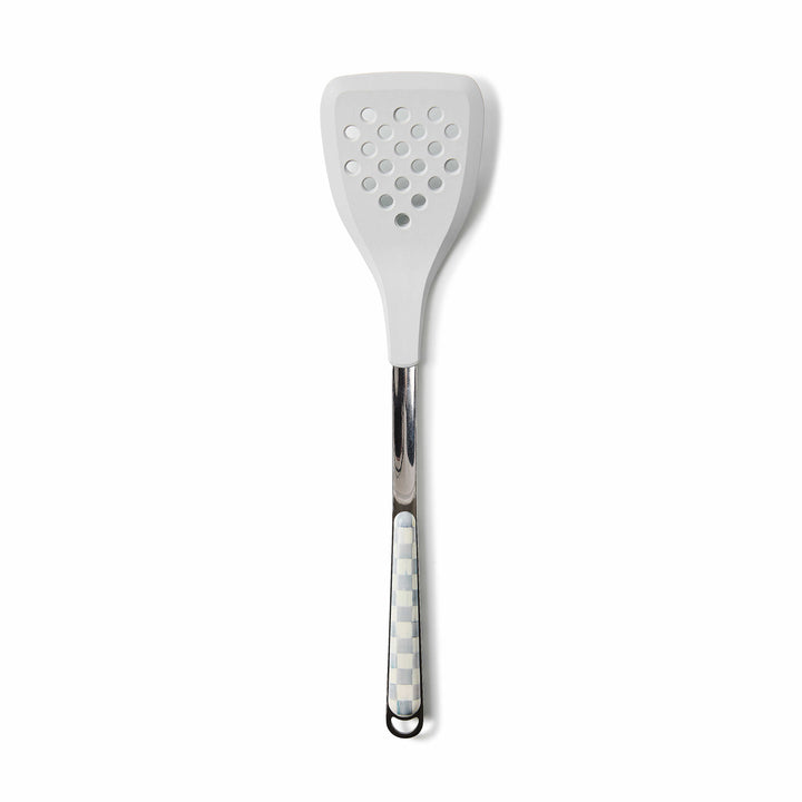 MacKenzie Childs: Sterling Check Slotted Spatula