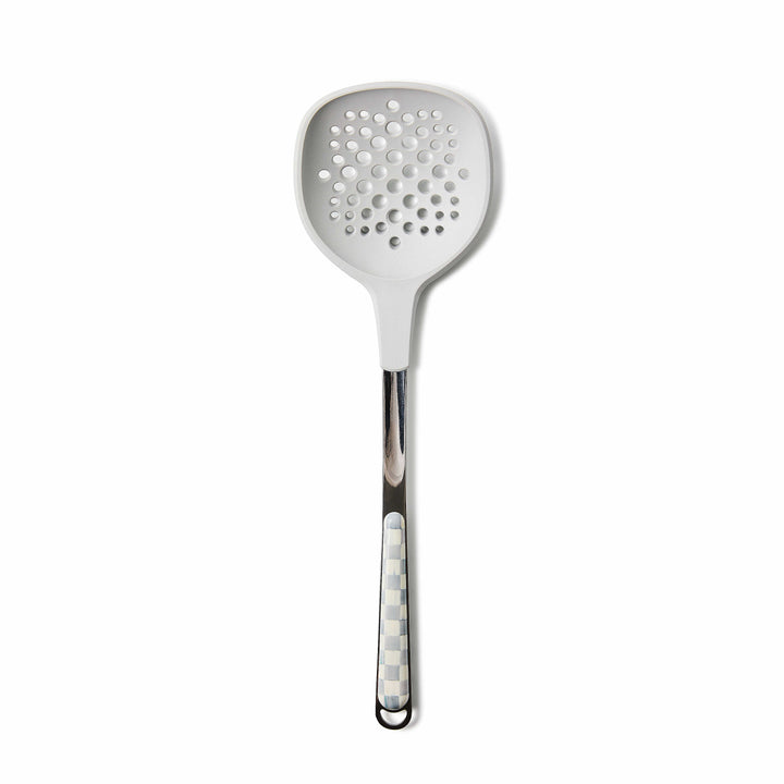 MacKenzie Childs: Sterling Check Slotted Turner