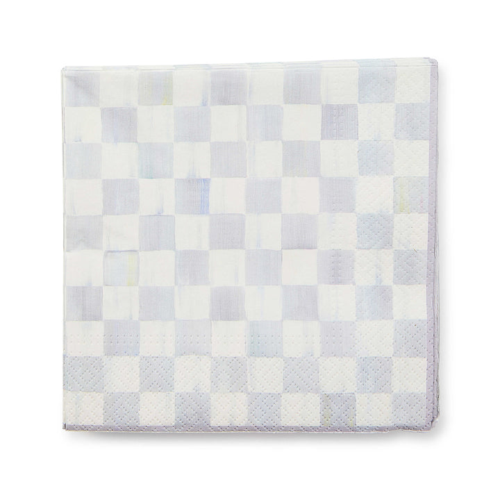 MacKenzie Childs: Sterling Check Luncheon Paper Napkins