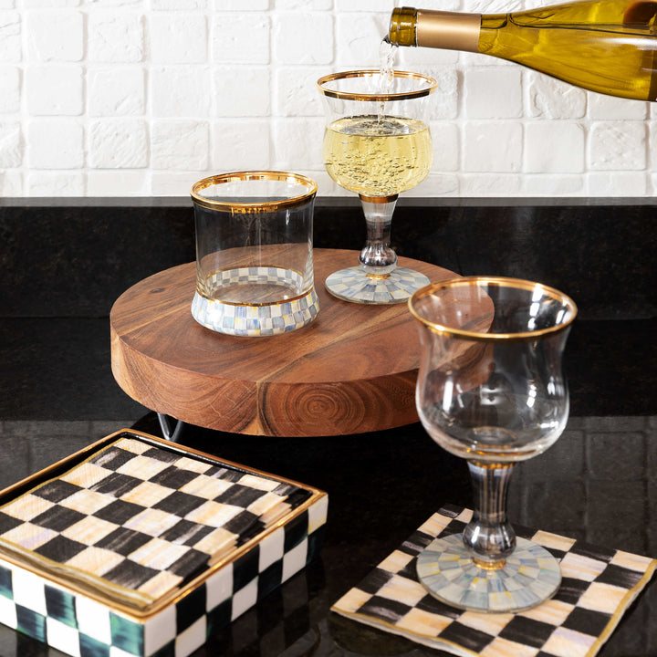 MacKenzie Childs: Courtly Check Cocktail Napkin Holder