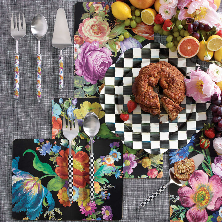MacKenzie Childs: Courtly Check Supper Club Pie Server