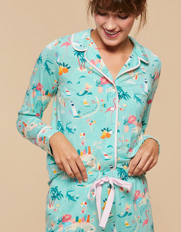 Spartina 449: Florida Pajama Top