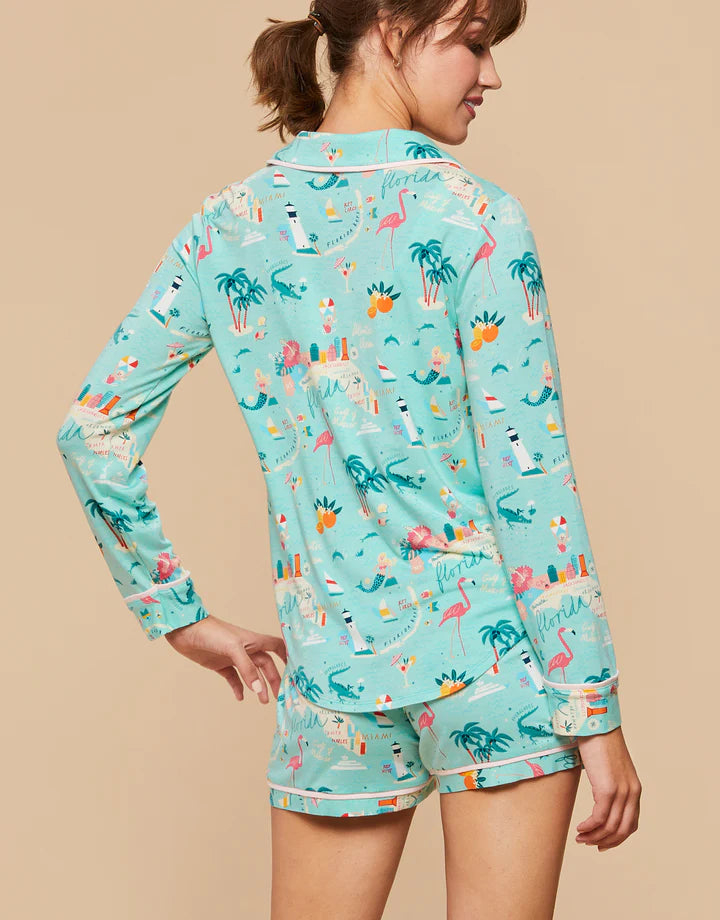 Spartina 449: Florida Pajama Top