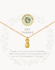 Spartina 449: Thanks/Pineapple Necklace