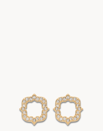 Spartina 449: Sea La Vie Stud Earrings Luck/Quatrefoil
