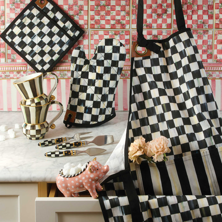 MacKenzie Childs: Courtly Check Bistro Oven Mitt