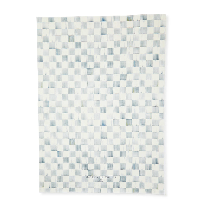 MacKenzie Childs: Sterling Check Dish Towel