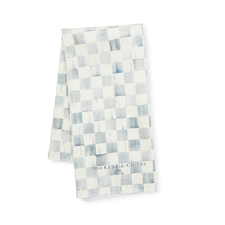 MacKenzie Childs: Sterling Check Dish Towel