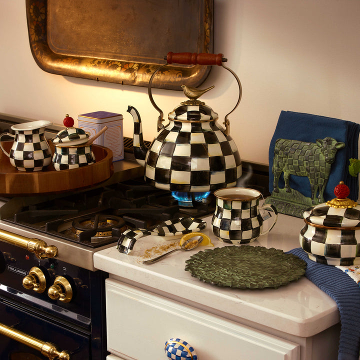 MacKenzie Childs: Courtly Check Spoon Rest