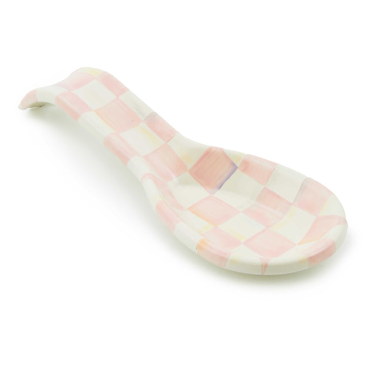 MacKenzie Childs: Rosy Check Spoon Rest