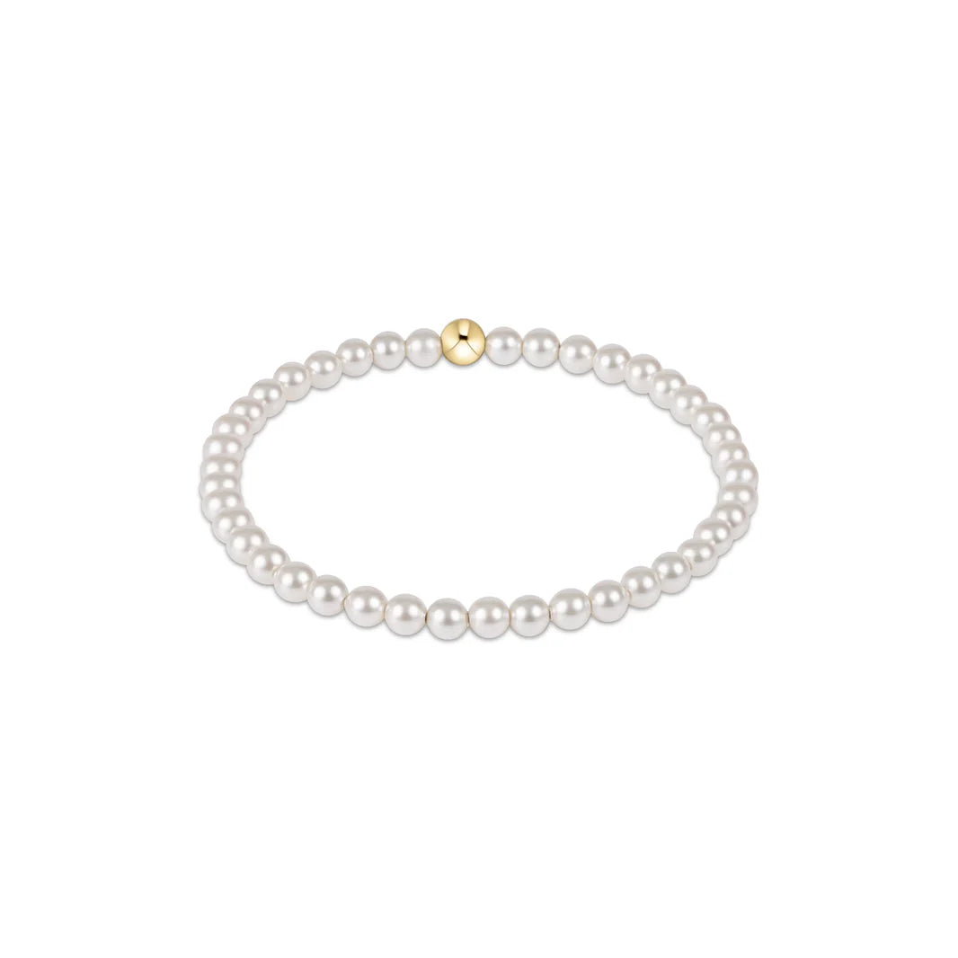enewton: - Classic Pearl 4mm Bead Bracelet