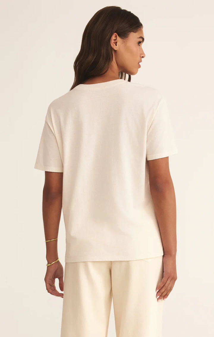 Z Supply: Cocktails Boyfriend Tee Sea Salt
