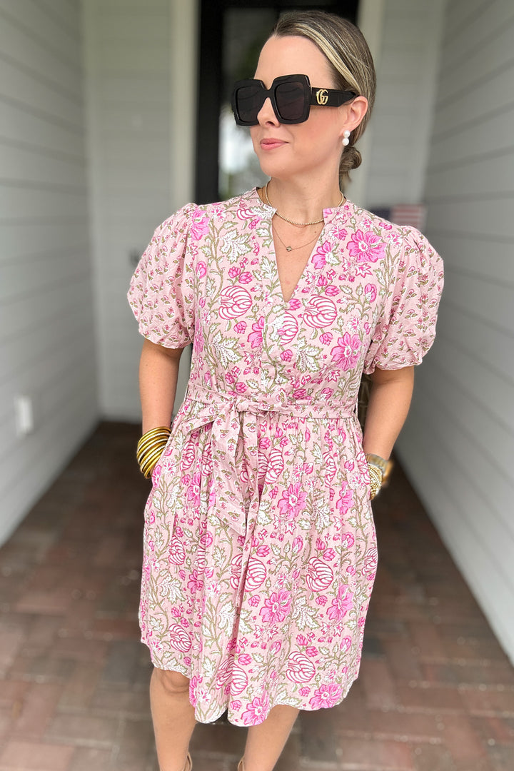 THML: Beach Wishes Dress - Pink