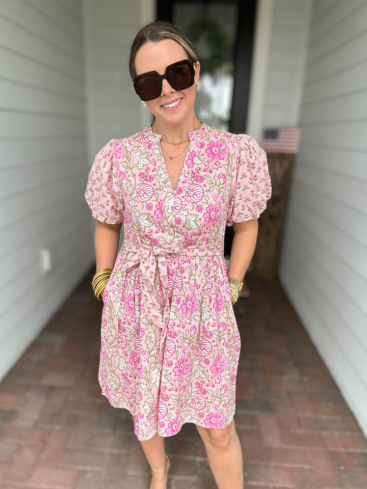THML: Beach Wishes Dress - Pink