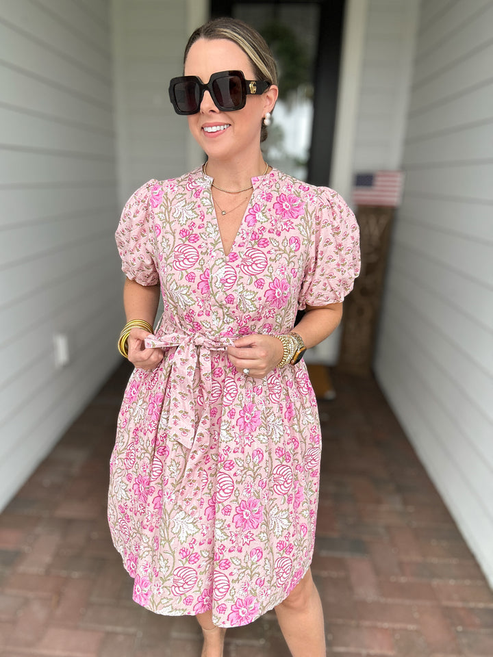 THML: Beach Wishes Dress - Pink