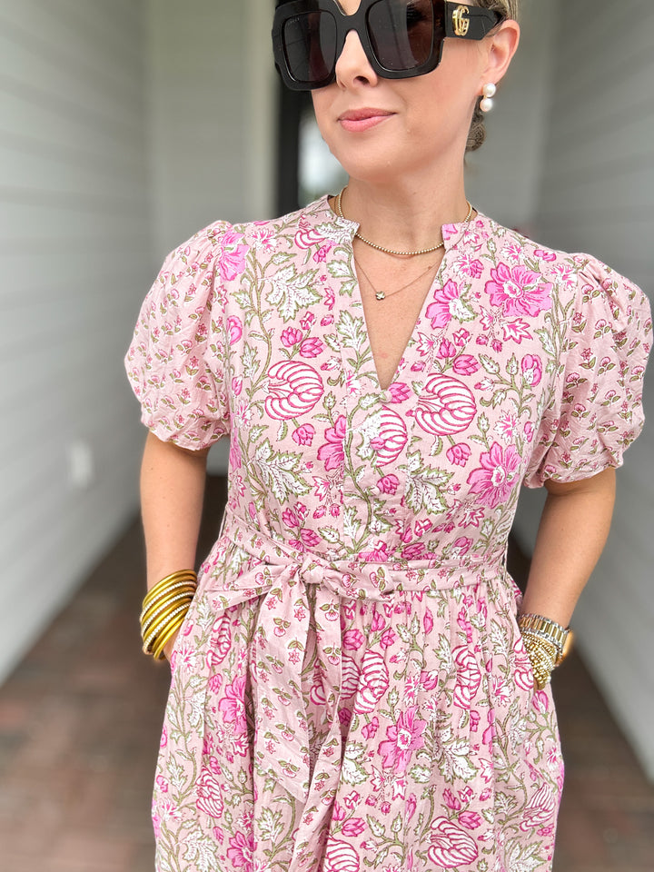 THML: Beach Wishes Dress - Pink