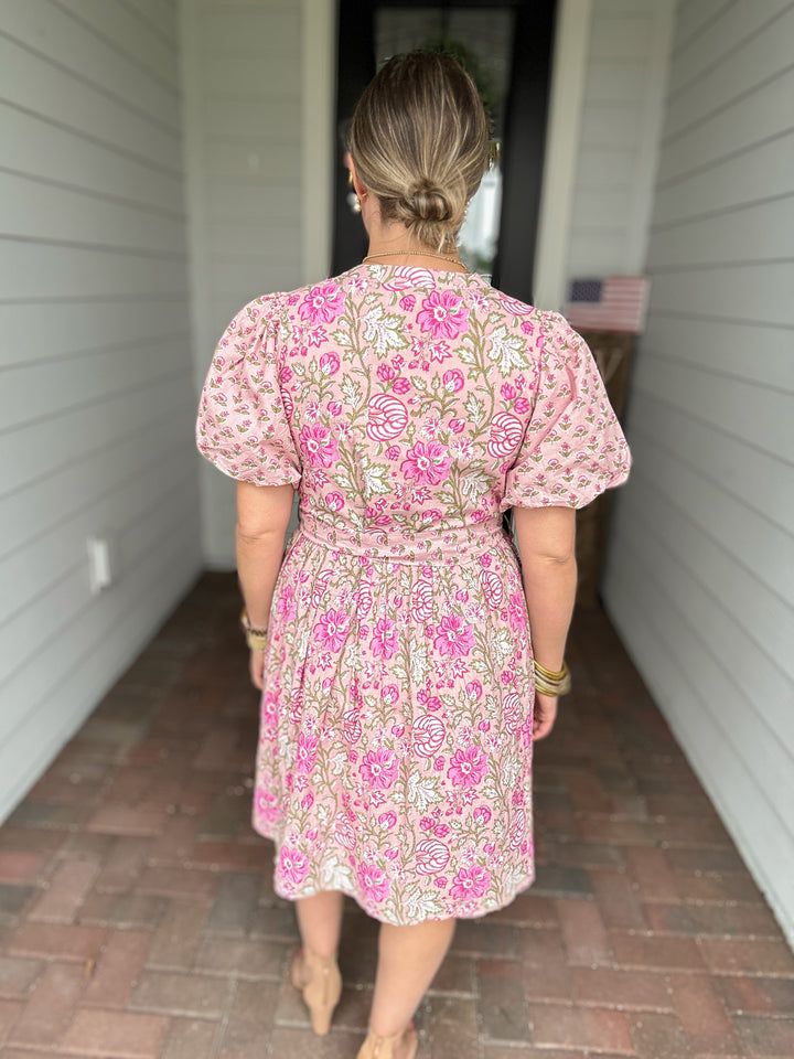 THML: Beach Wishes Dress - Pink