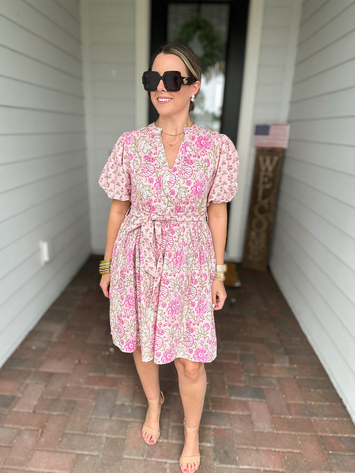 THML: Beach Wishes Dress - Pink