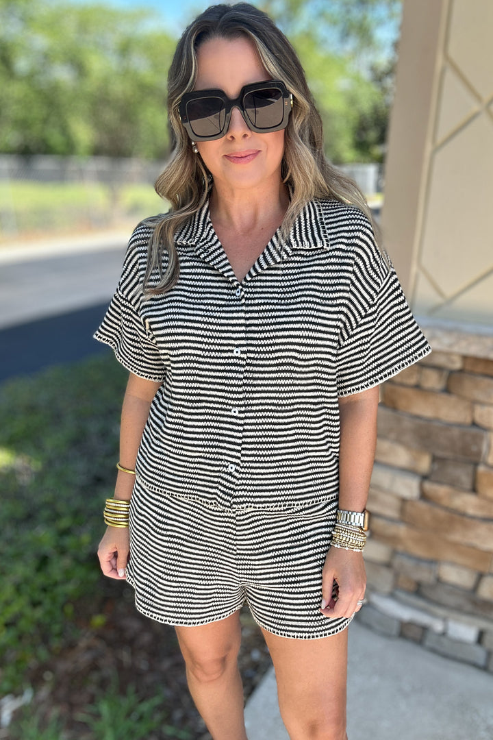 Z Supply: Monaco Crochet Button Up Top