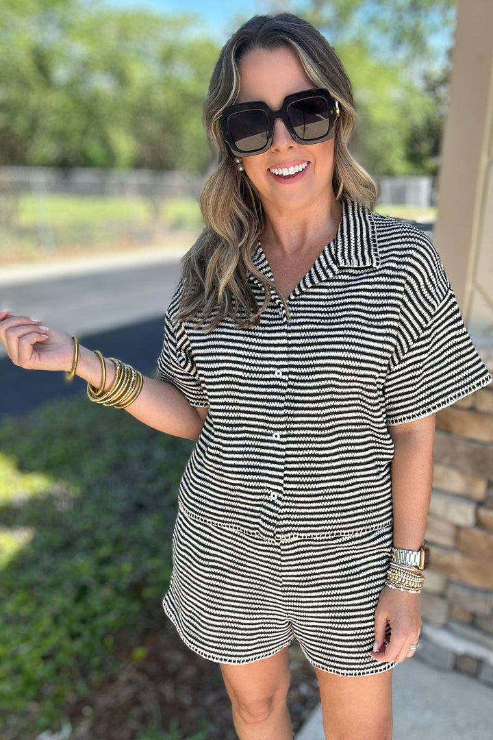 Z Supply: Monaco Crochet Button Up Top