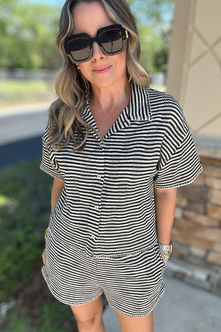 Z Supply: Monaco Crochet Button Up Top