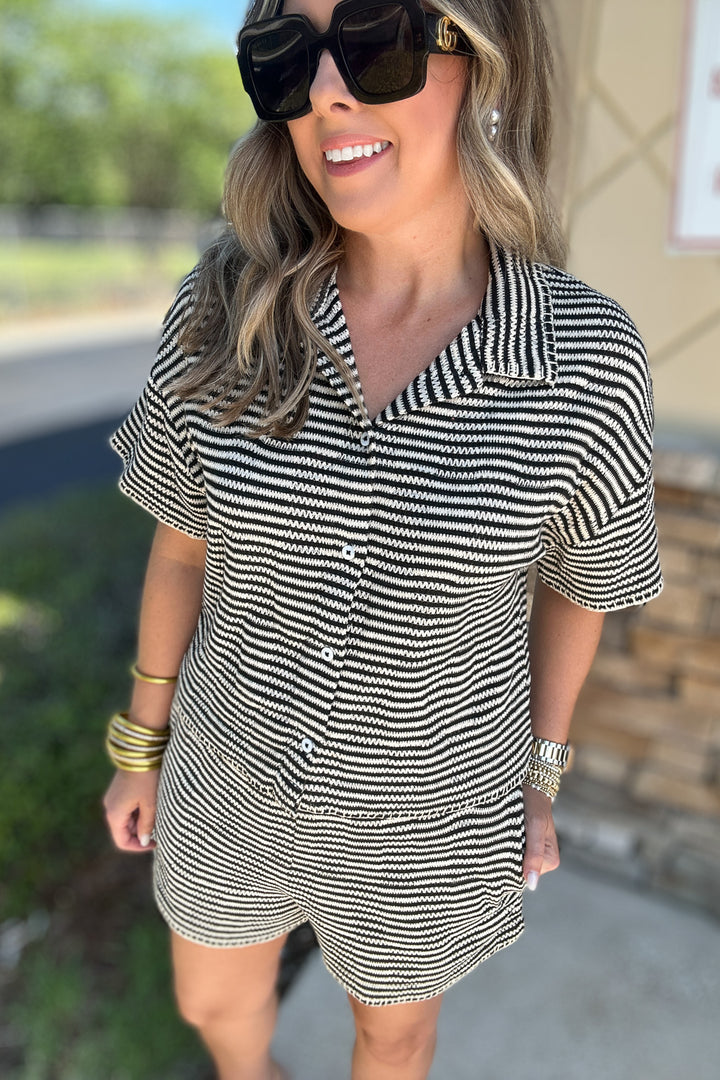 Z Supply: Monaco Crochet Button Up Top