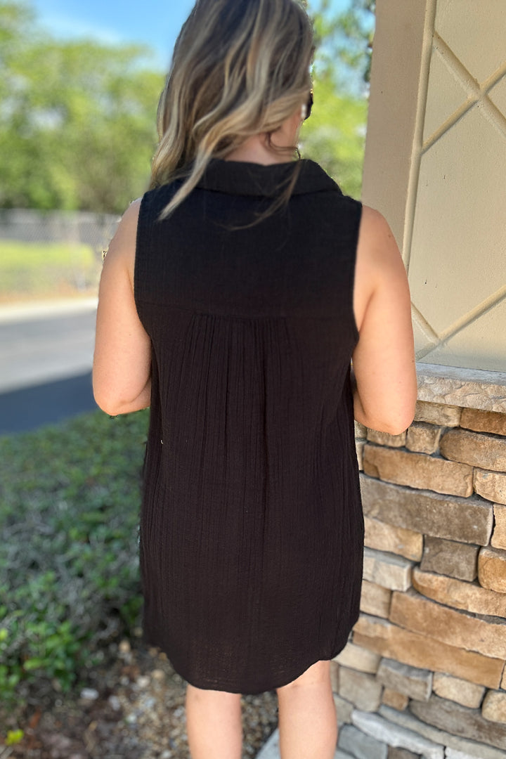 Z Supply: New Light Mini Dress - Black