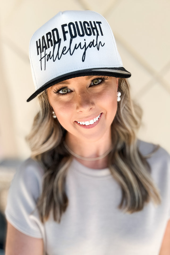 Hard Fought Hallelujah Embroidered Hat