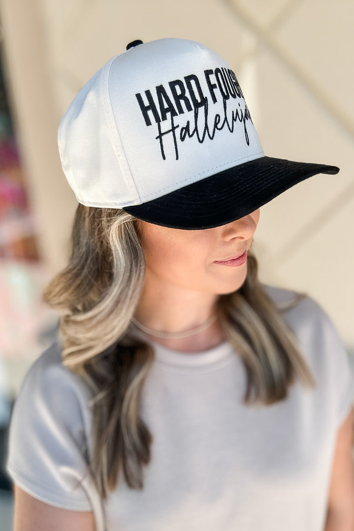 Hard Fought Hallelujah Embroidered Hat