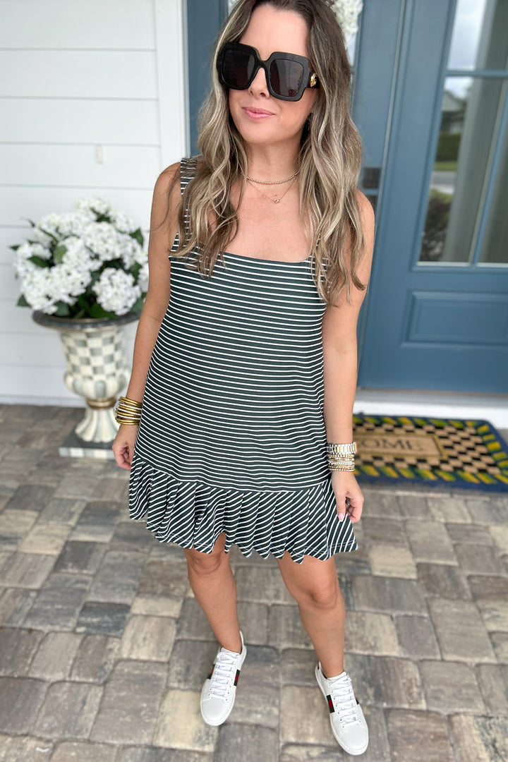 Smith & Quinn: The Lucille Dress - Rosemary Stripe