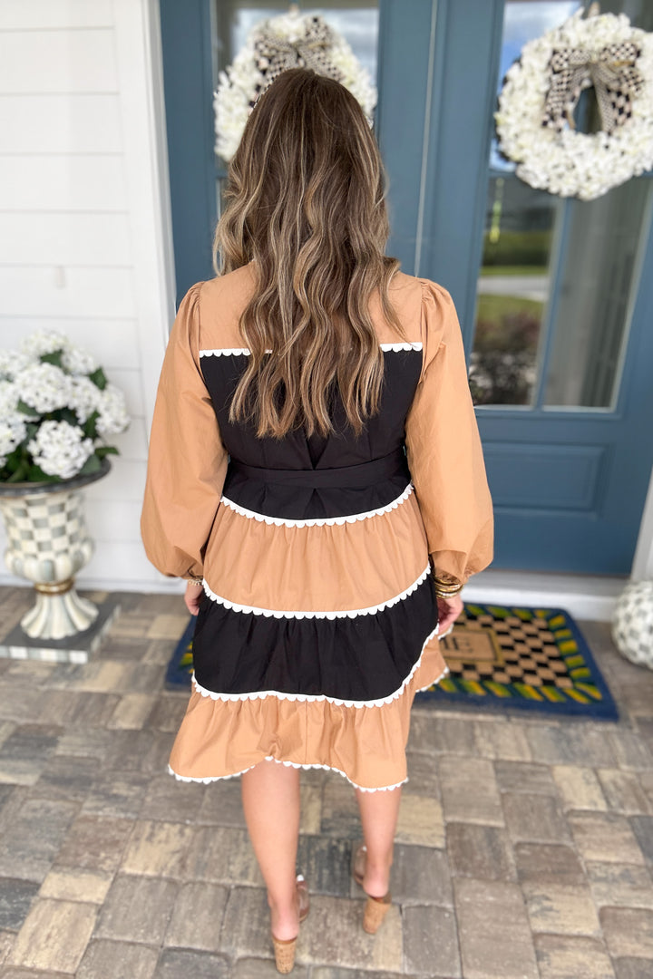 The Latte Love Tiered Dress