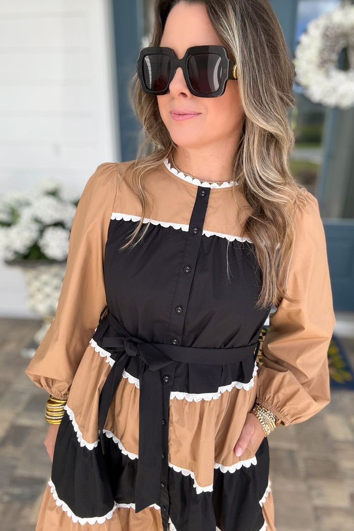 The Latte Love Tiered Dress