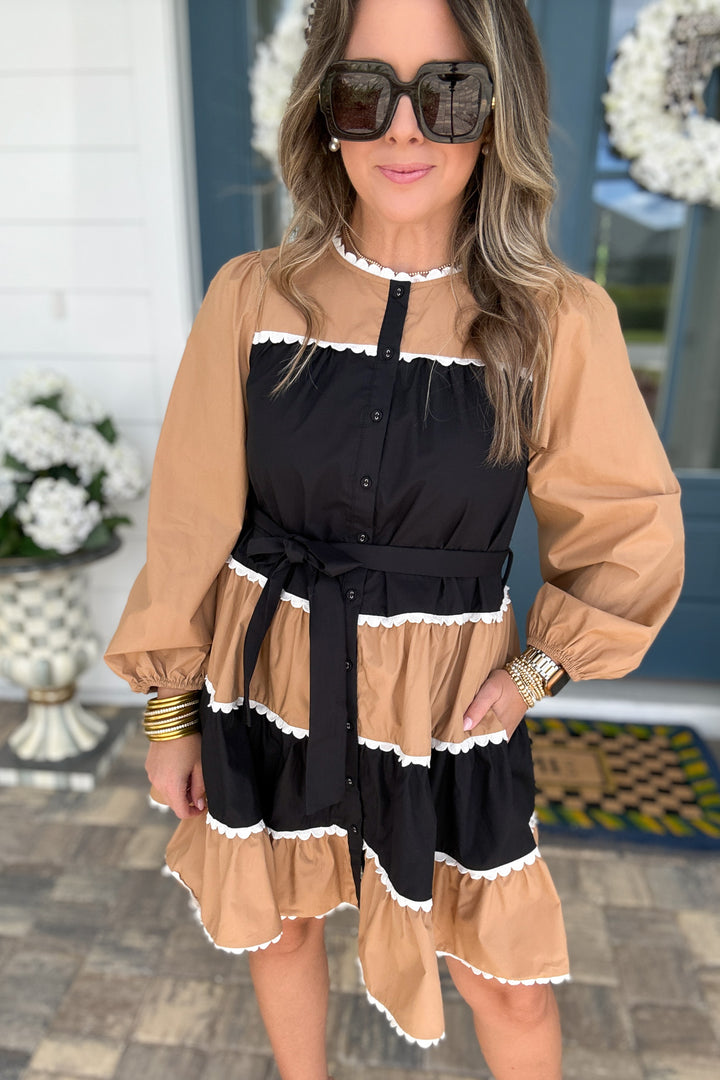 The Latte Love Tiered Dress