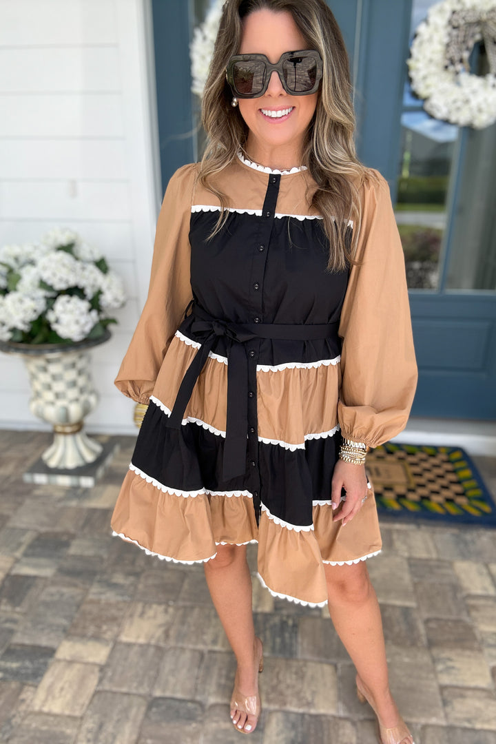 The Latte Love Tiered Dress
