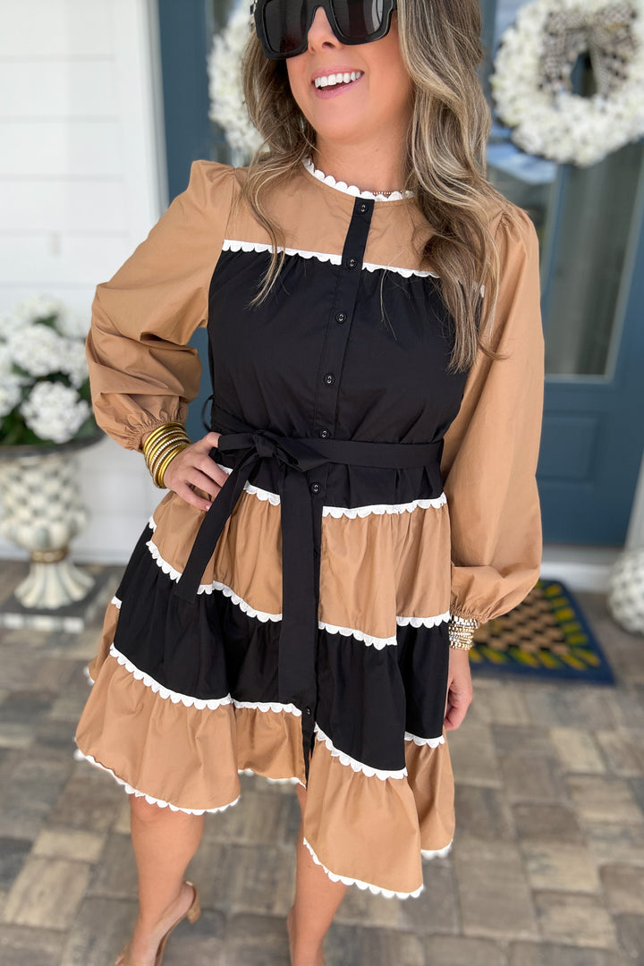 The Latte Love Tiered Dress