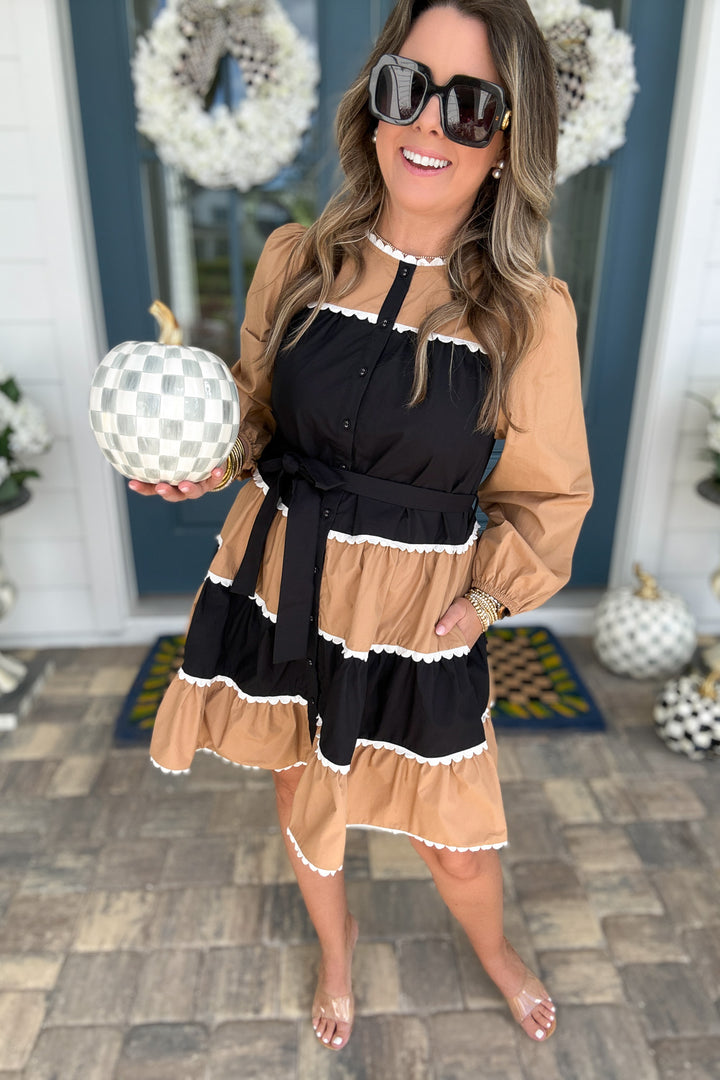 The Latte Love Tiered Dress