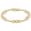 enewton: Classic Joy Pattern 6mm Gold Bead Bracelet