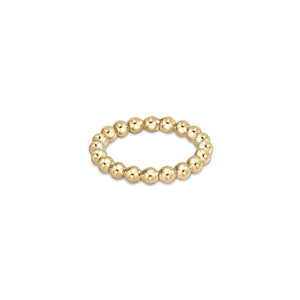 enewton: Classic Gold 3mm Bead Ring