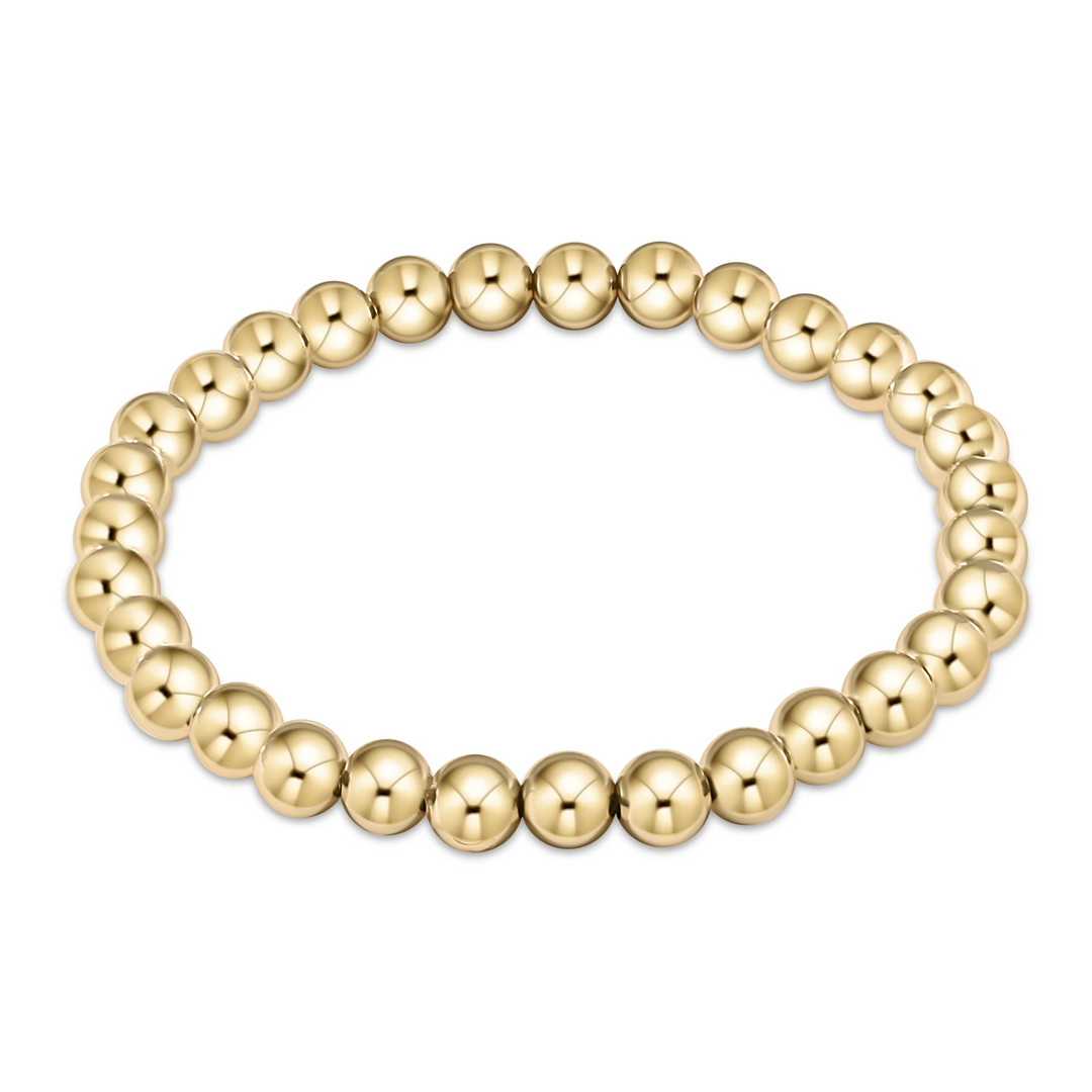 enewton: Classic Gold 6mm Bead Bracelet