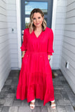 Left In The Dust Maxi - Cherry