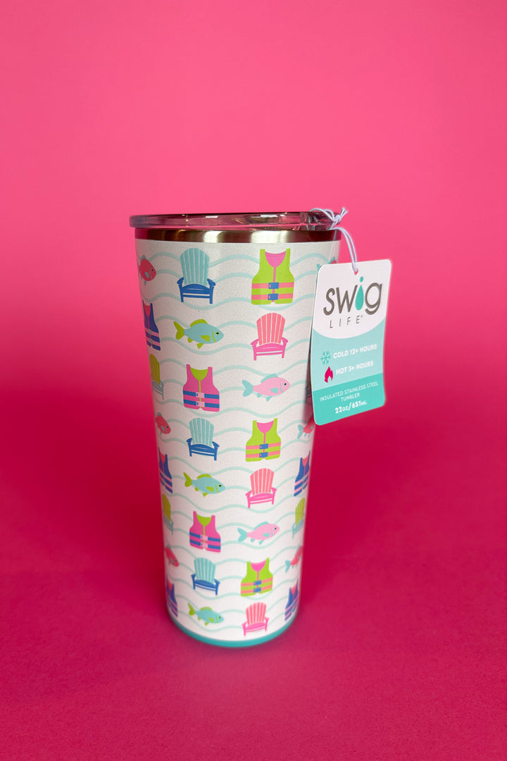Swig: Lake Girl Tumbler (22oz)