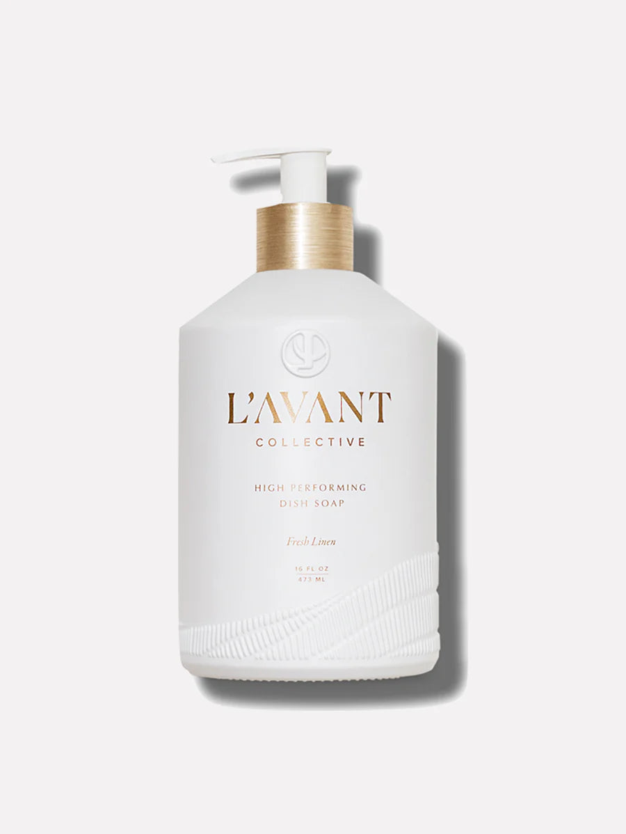 L'AVANT Collective: High Performing Dish Soap Fresh Linen 16oz