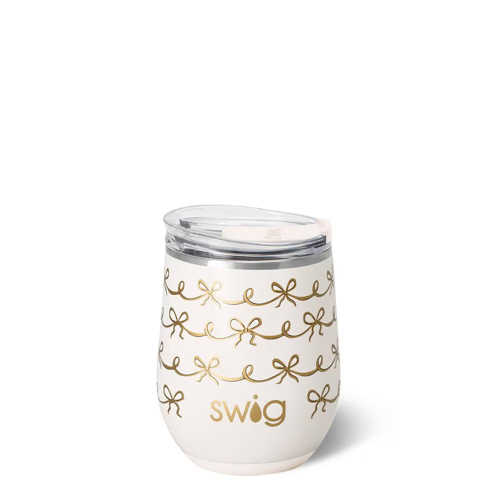 Swig: Pretty in Pearl Stemless Wine Cup 12oz