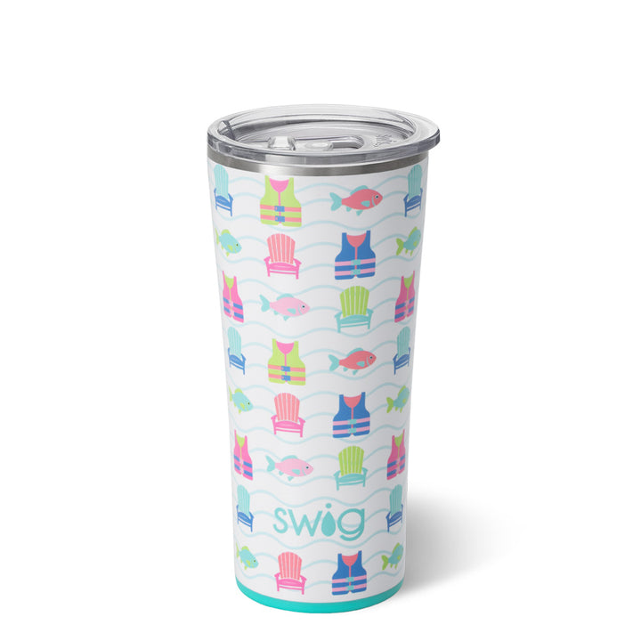 Swig: Lake Girl Tumbler (22oz)